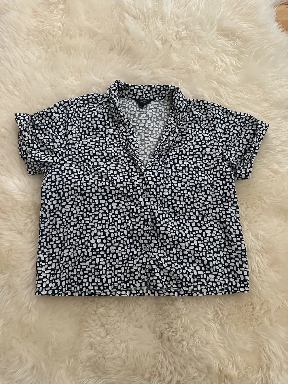 Banana Republic Linen Button Up Anyday Wide Leg Crop Matching Set